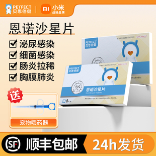 贝思倍健恩诺沙星片狗狗猫咪泌尿系统尿频尿闭结石尿路感染消炎药