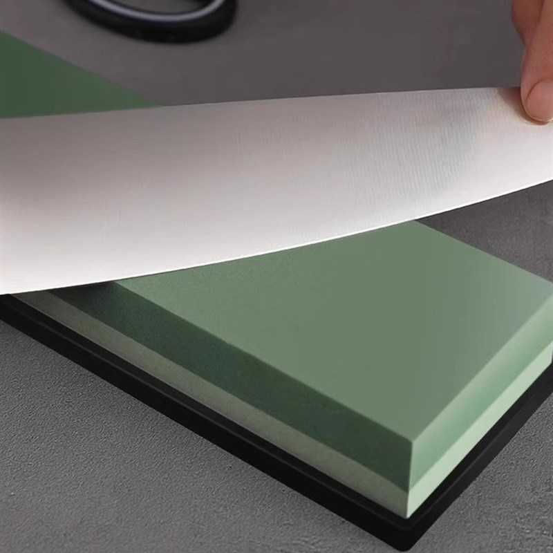 白刚玉磨刀石家用菜刀快速磨刀神器厨师专用开刃磨刀磨石磨刀器