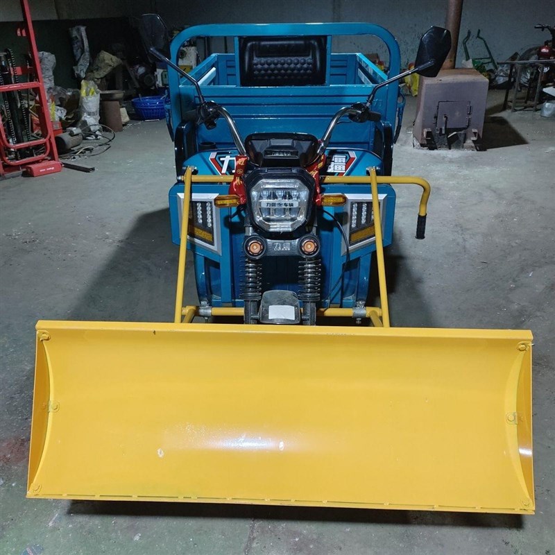 新款加厚三轮车带铲推雪铲推粮食推粪农用(注:需要自己焊接)