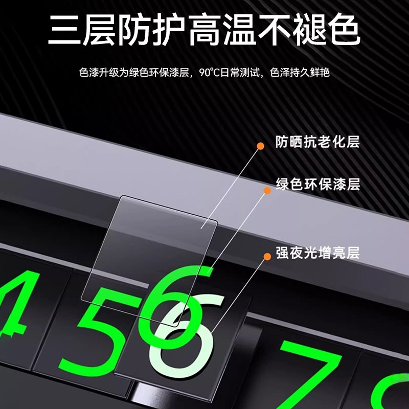 挪车电话牌汽车临时停车号码牌车内电话号码显示牌车载手机留号器