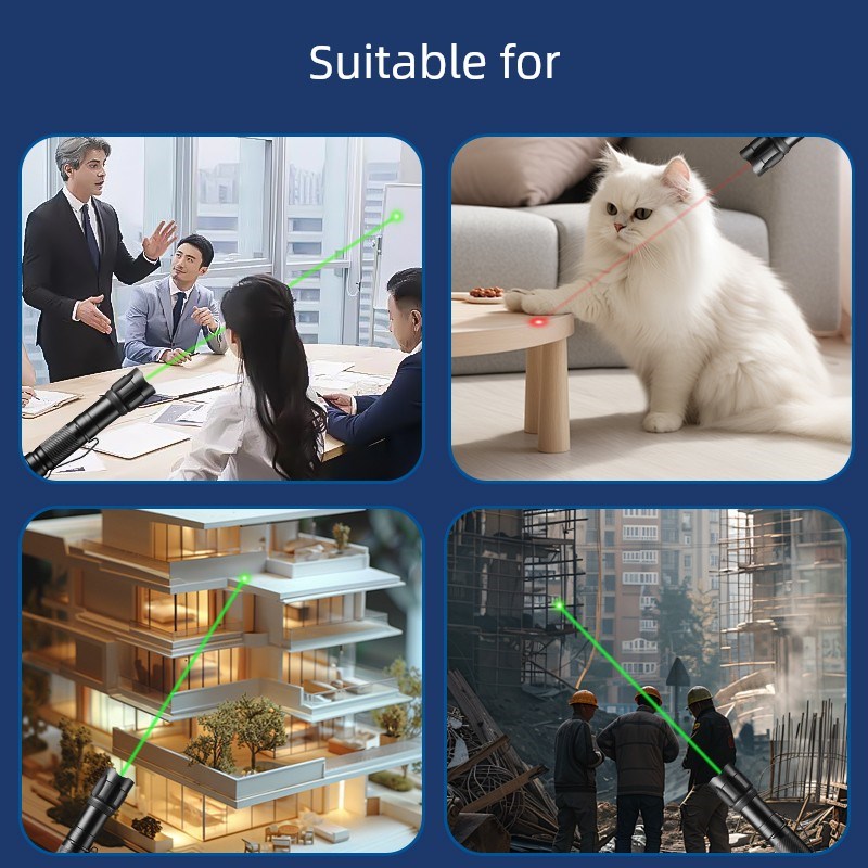 工程激光远程强光红外激光手电筒教练专用神器指向笔大功率可充电