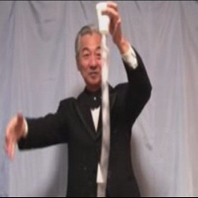 邓男子春晚舞台道具 磁带奶杯 牛奶消失纸杯 纸杯变纸袋