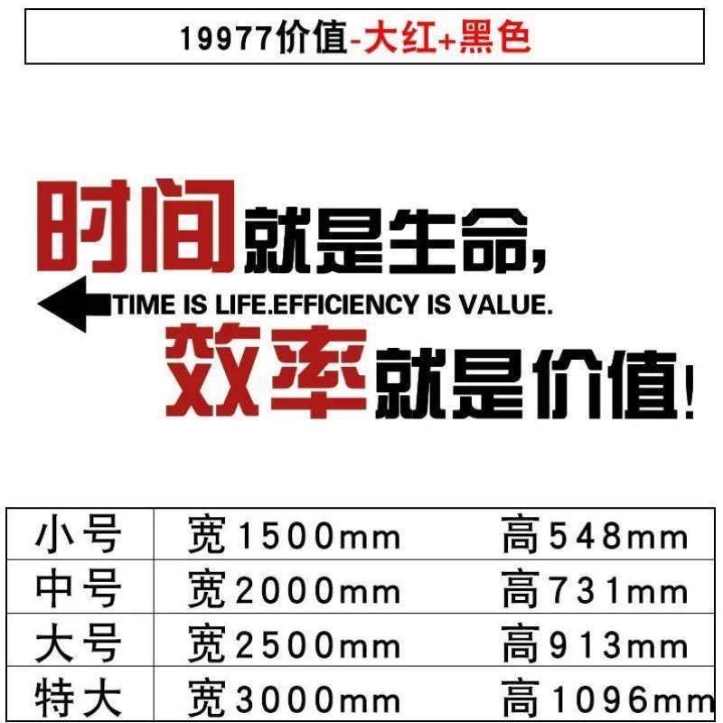 房产形象企业标语办公室门u店中介励志司装饰背景布置文化墙面贴