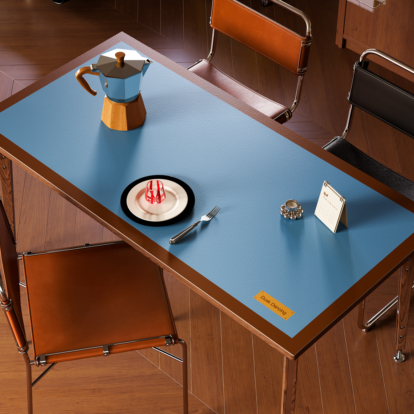 餐桌垫家用复古高级防水防油隔热