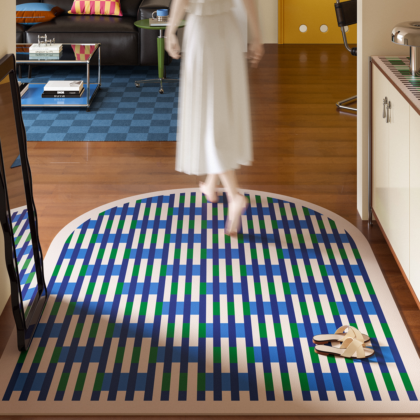 入户门地垫2025新款免洗可擦pvc