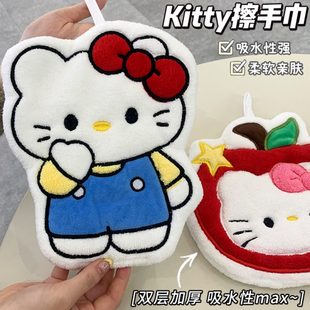 毛巾挂抹防臭擦不掉毛速干加厚擦卡通KT超强吸水手帕家用 手巾手式