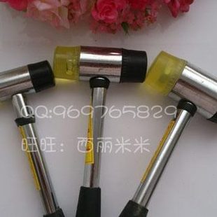 DIY铆钉辅助五金工具 可拆卸更换安装 锤 胶锤手动工具 橡皮锤榔头