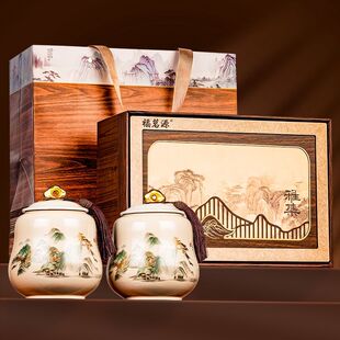 福茗源龙井 2025新茶明前春茶新鲜豆香绿茶正宗龙井礼盒送礼佳品