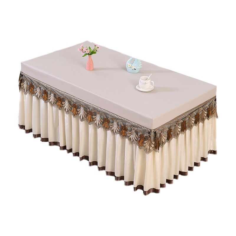 烤火桌子罩薄款单层桌面PU免D洗好打理简约茶几罩客厅裙式,居家布艺,烤火罩,淘宝优惠券,粉丝福利购,淘宝优惠卷