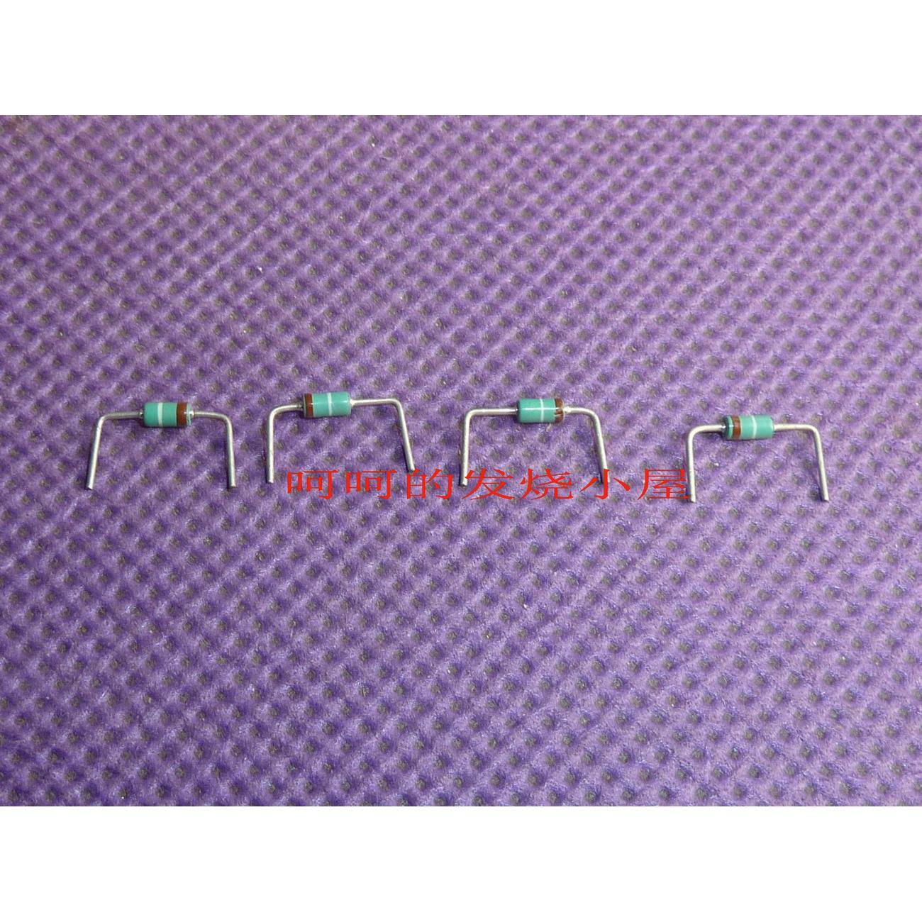 原装进口OA91高频高压检波二极管100V 10MA 0A91白棕色环 绿色管