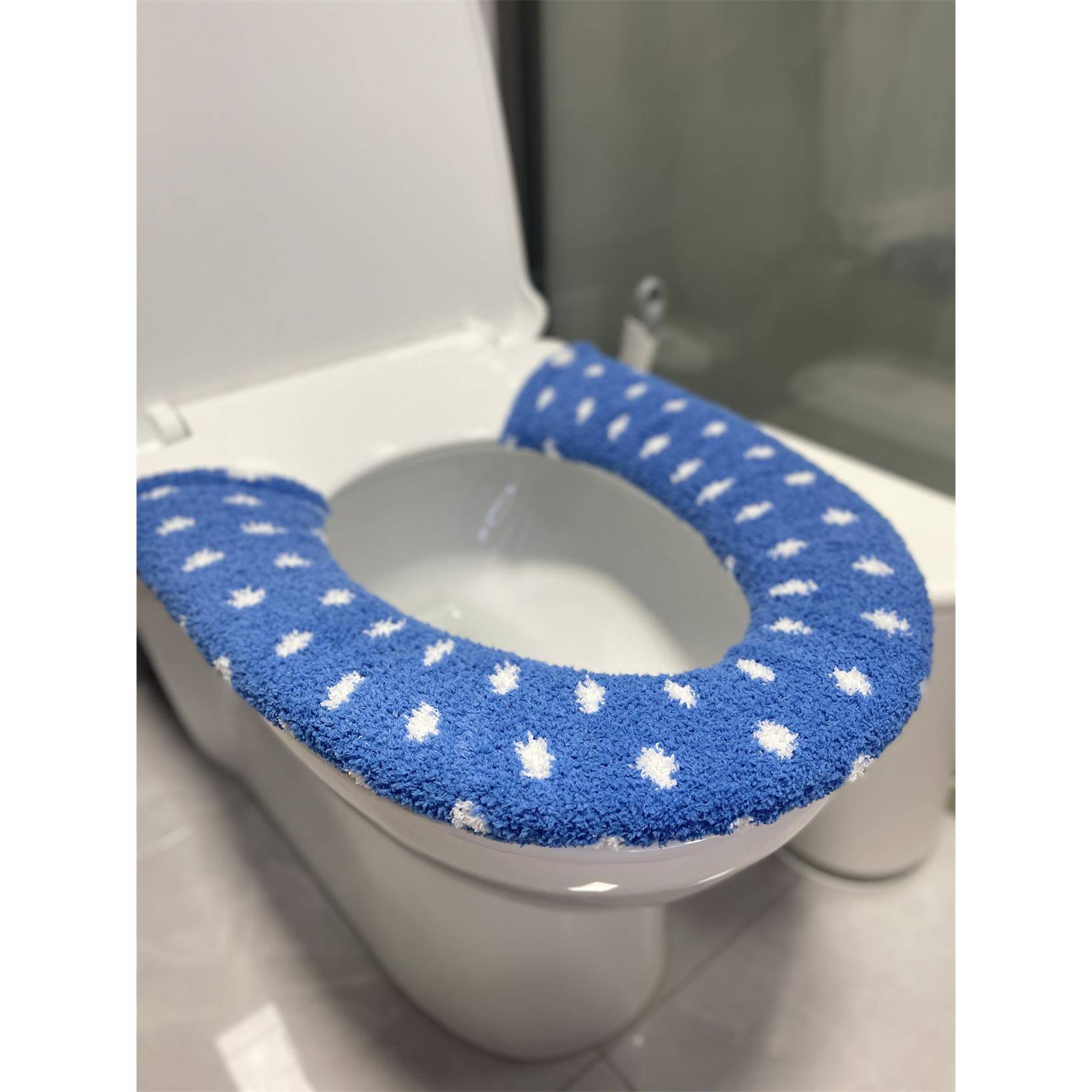 现货一个包邮出口日本软绵绵冬款加厚O型U型方型座圈马桶套圈坐垫