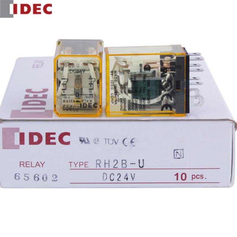 RH1B-UL DC24/DC48 IDEC继电器 RH2B-U AC220 RH3B RH4B