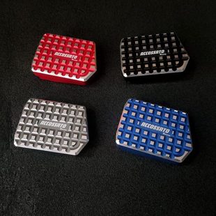 防滑加大X 升仕 脚踏板12Z 脚加宽T3R配件踏 摩托车刹车改装