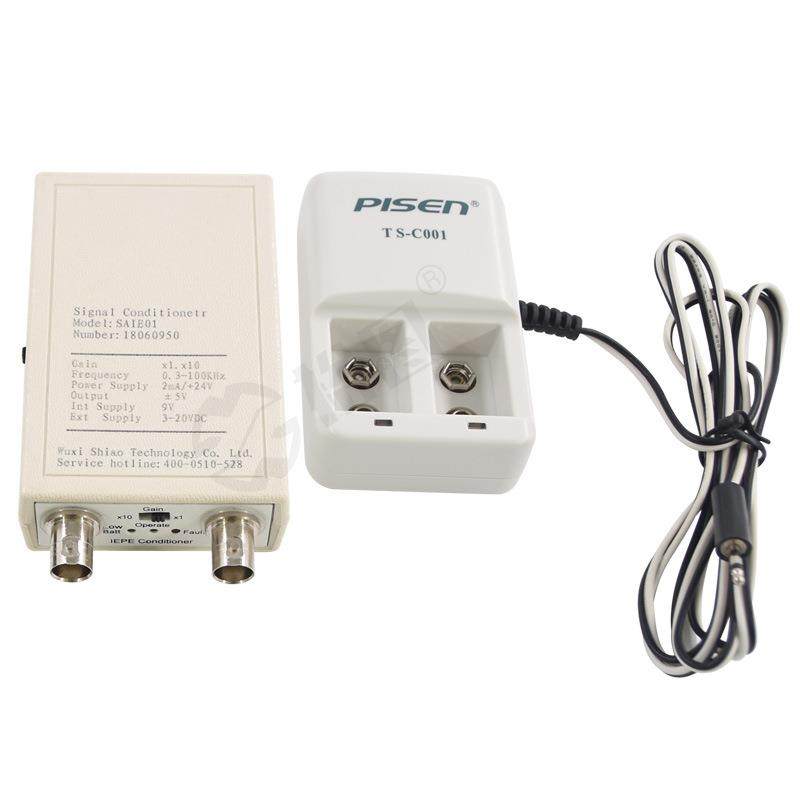 YTIE01恒流源信号发生器加速计配IEPE/ICP传感器供电适调器放大仪