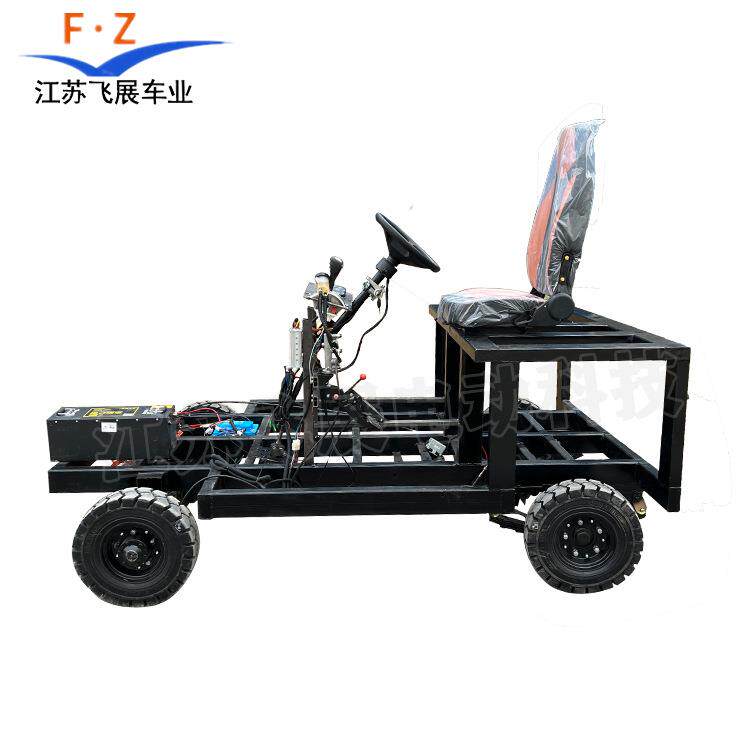 电动四轮特种工程车观光车底盘带框架板大功率载重电机控制器