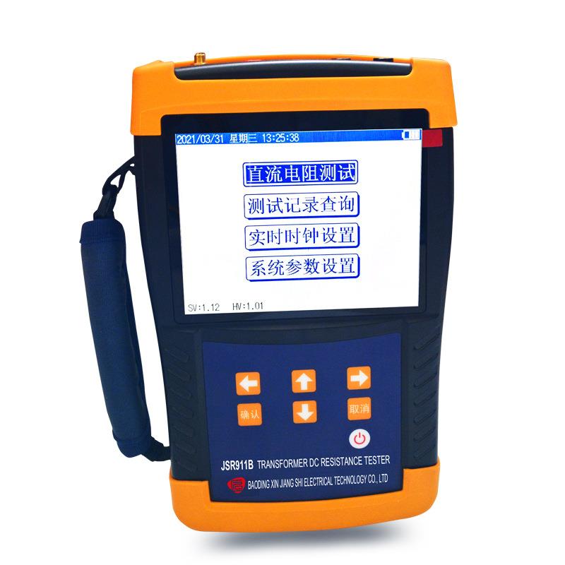 JSR911B手持变压器直流电阻测试仪10A快速测量便携用于无源现场