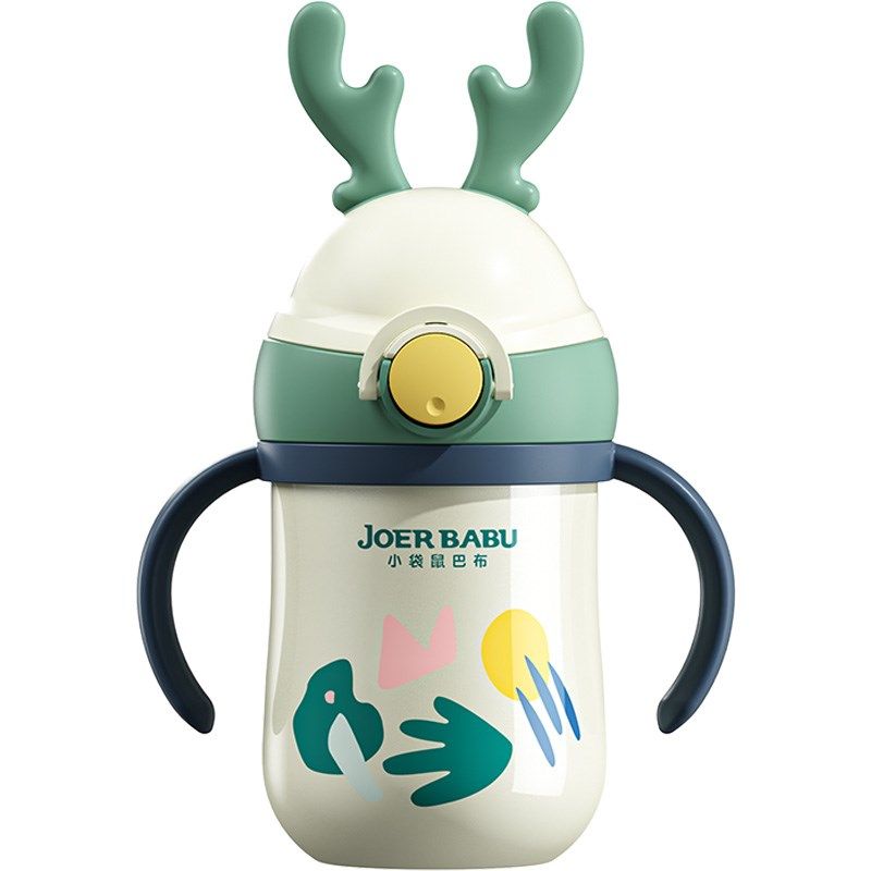 婴幼儿保温水杯吸管n鸭嘴两用学饮杯宝宝水壶外出便携儿童喝水杯,婴童用品,儿童水杯,淘宝优惠券,粉丝福利购,淘宝优惠卷