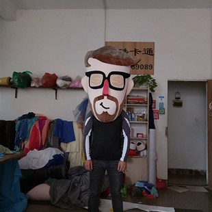 来图定制卡通人偶服m舞台表演道具服装儿童玩偶服行走人偶卡通服