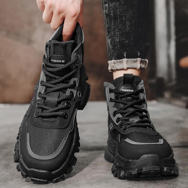 特大码男鞋春季休j闲运动鞋46高帮户外登山鞋47透气马丁靴48短靴4,流行男鞋,马丁靴,淘宝优惠券,粉丝福利购,淘宝优惠卷