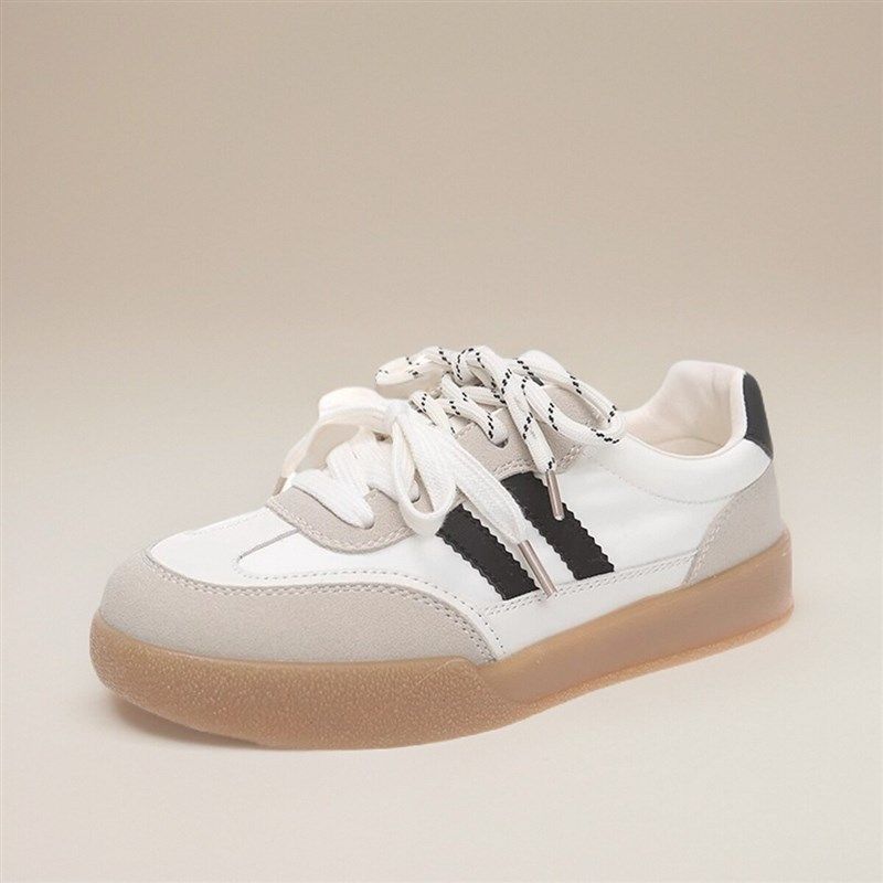 厚底德训鞋女款2025春季u新款网布透气小白鞋爆款百搭运动休闲板,女鞋,休闲板鞋,淘宝优惠券,粉丝福利购,淘宝优惠卷