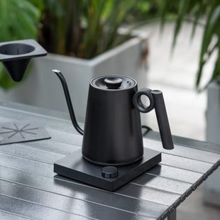 细口壶 熊与杨 手冲咖啡壶 智能控温 家用不锈钢电热水壶长嘴泡茶