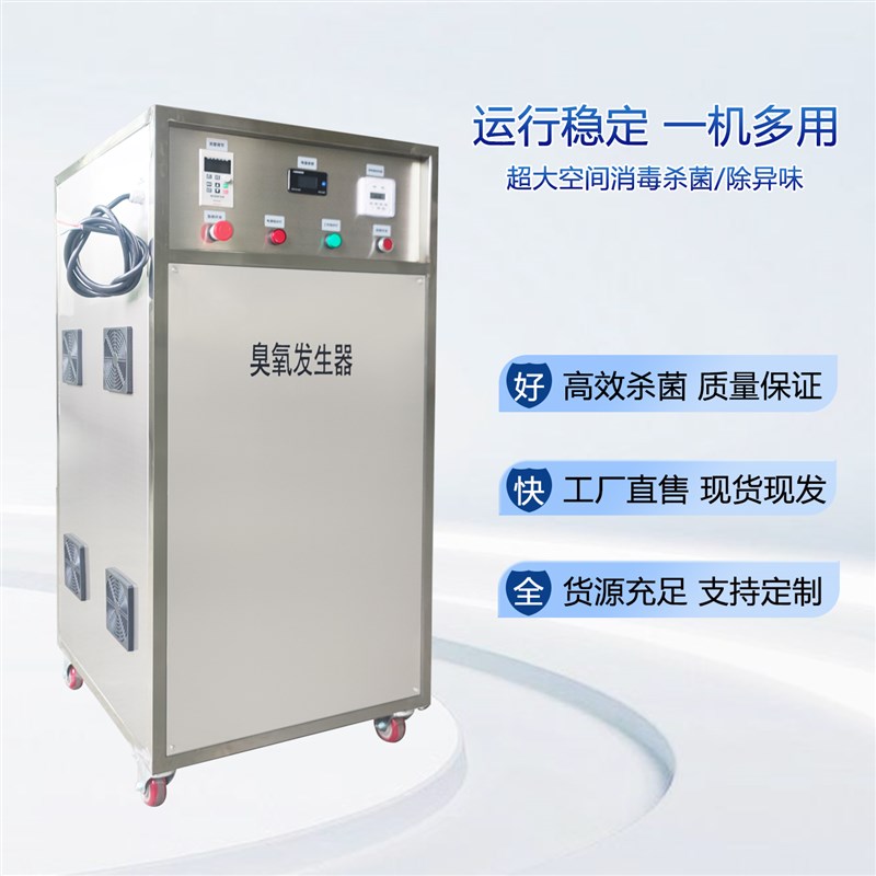 100G臭氧产生器大风力空气源食品加厂化妆品厂空间消毒杀菌除甲醛