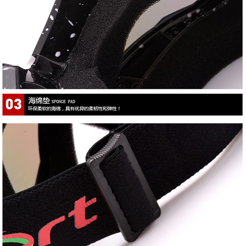 机车护目镜防雾防风沙骑行复古越野户外滑雪镜哈雷面罩护目镜出口