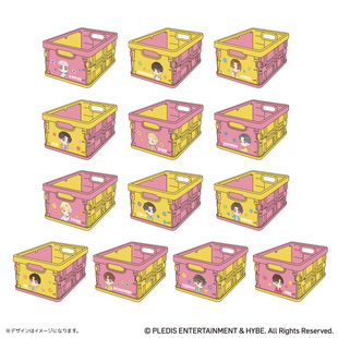 麻吉卡露Petiteen迷你收纳盒二次元周边徽章吧唧收藏卡透卡收纳箱