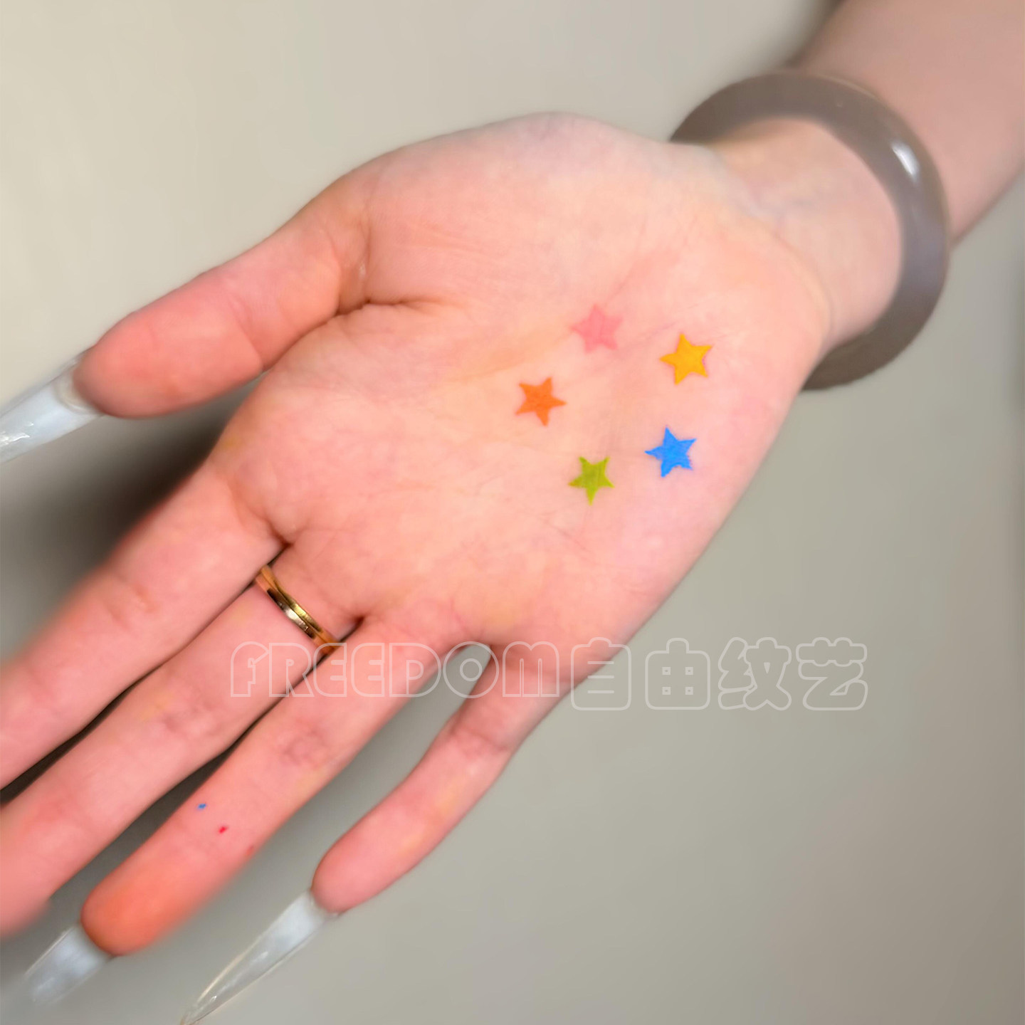 10张 星星多巴胺贴纸纹身贴小红书同款ins妆容贴脸部贴纸摄影写真,家居饰品,其他贴饰,淘宝优惠券,粉丝福利购,淘宝优惠卷