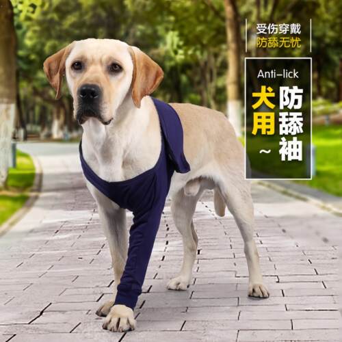 2026年新品狗狗腿部术后恢复防舔袖子犬用防舔袖狗腿伤后康复用品
