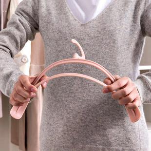 宽肩 反肩角滑挂晾衣架 Bold 无痕家用晾衣架 晾衣架