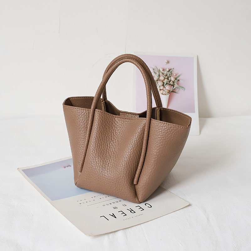 上班小拎包轻便菜篮子女包水桶包包2023新款P软皮包手提夏单肩斜,箱包皮具/热销女包/男包,水桶包,淘宝优惠券,粉丝福利购,淘宝优惠卷