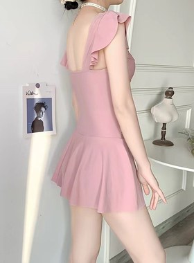 泳衣女士连体保守遮肚显瘦2024新款爆款泡游泳装钢圈2W023年平角