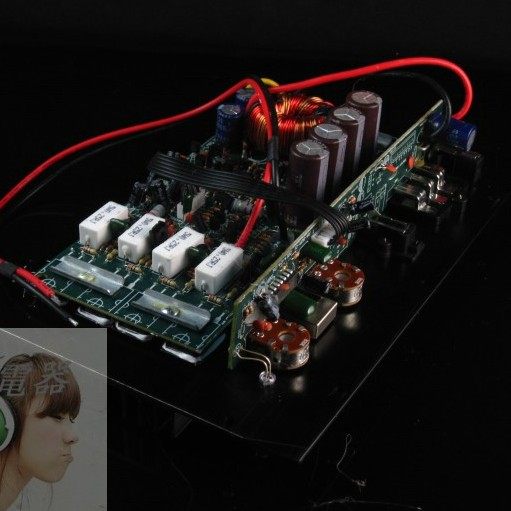 USB大a功率500W汽车低音炮功放板12V10寸12寸重低音车载家用功放R