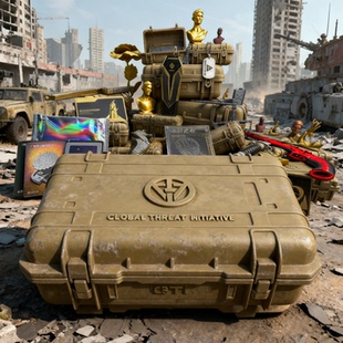 官方三角洲行动周边盲盒干员手办盒子大红非洲之心北极星模型礼盒