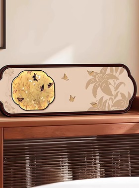 中古风摆件宋代美学花鸟装饰画电视柜桌面装饰中式高级感装饰画