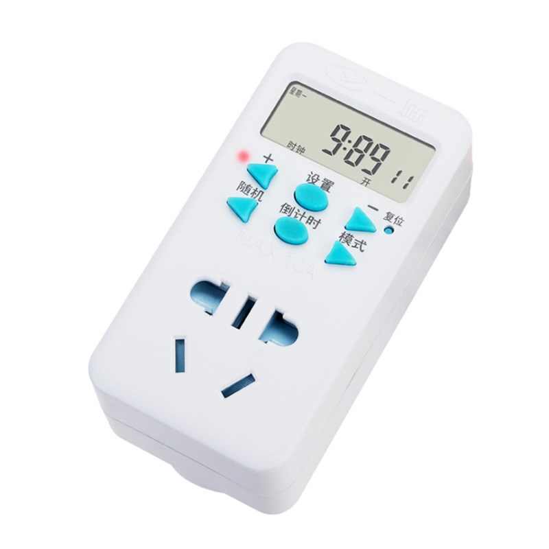 定时插座可循环24小时电子智能充电 家用自动定O时器开关TCE-2代