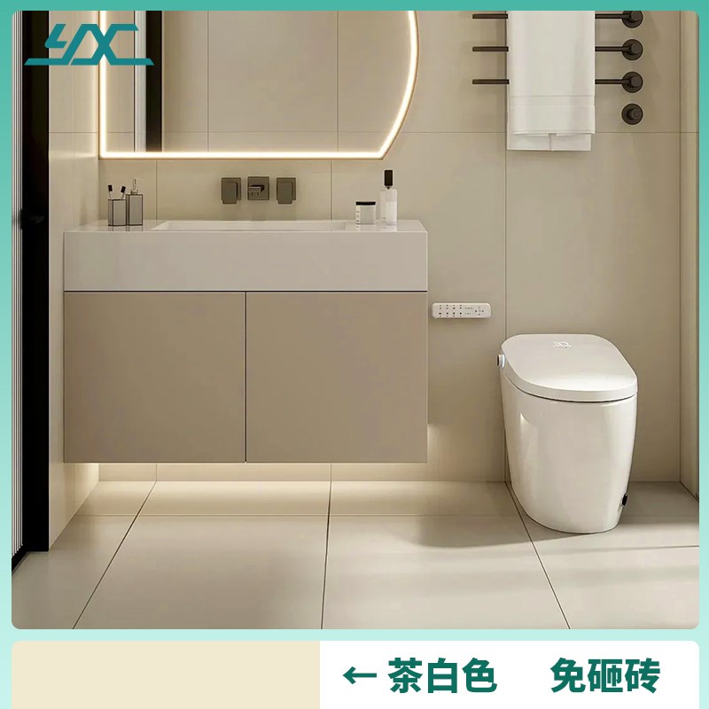 瓷砖改色漆地砖翻新卫生间洗手台厕F所地面地板改造防水釉面瓷砖