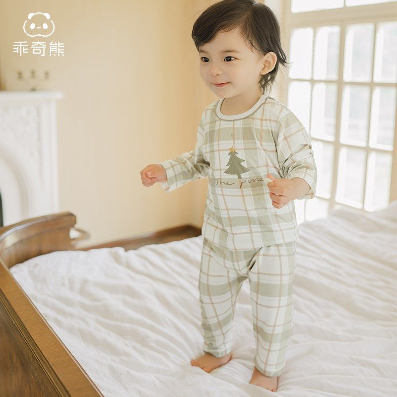 【轻氧棉c】男女宝宝内衣套装夏季薄款长袖空调服婴儿童凉感两件,童装/婴儿装/亲子装,内衣套装,淘宝优惠券,粉丝福利购,淘宝优惠卷