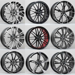 18寸17寸16奥迪A6L适用轮毂A4L A7改装 大众19