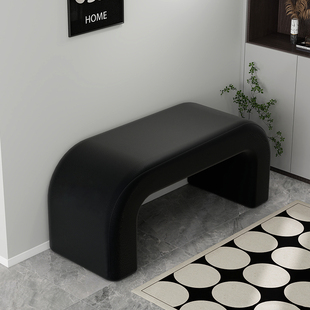 入户换鞋 凳 凳门口家用长条凳极简试衣间凳子沙发尾凳进门软包穿鞋