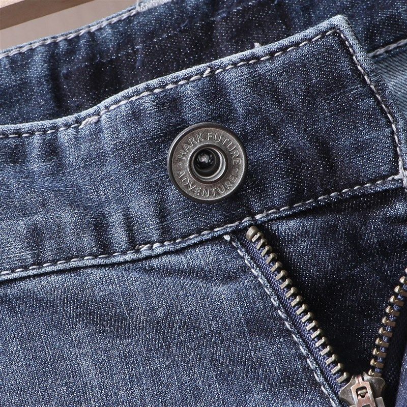 弹力牛仔!凉感薄荷纤维!夏季男B士水洗弹力透气直筒休闲牛仔长裤,男装,牛仔裤,淘宝优惠券,粉丝福利购,淘宝优惠卷