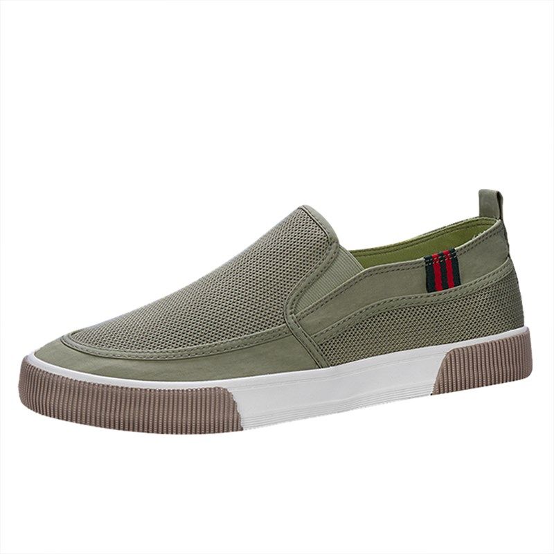 防臭透气网鞋男2024夏季新款一脚蹬休闲鞋M网面鞋韩版软底薄款布,流行男鞋,网面鞋,淘宝优惠券,粉丝福利购,淘宝优惠卷