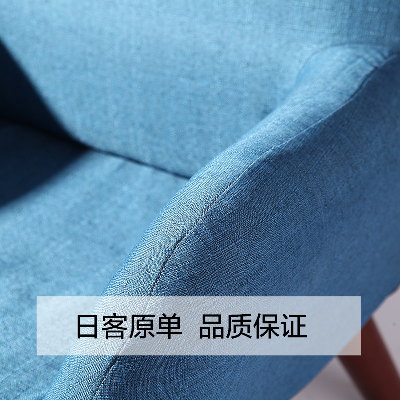 单人孕妇喂奶椅子 m靠背哺乳沙发椅 日式小户型布艺沙发休闲儿童