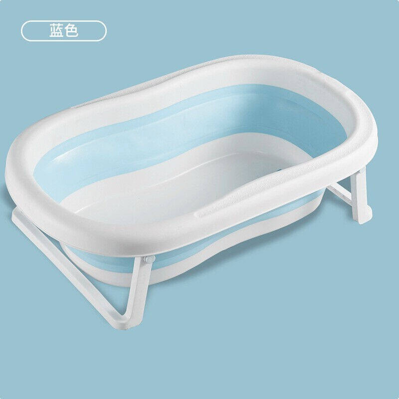 泡澡桶儿b童折叠盆大号洗澡桶塑料洗澡盆宝宝折叠浴桶新生儿洗澡