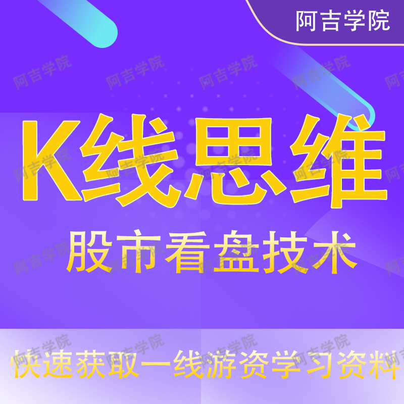 学交易炒股票技能培训教程K线思维形态组合战法裸K看盘分析日标K