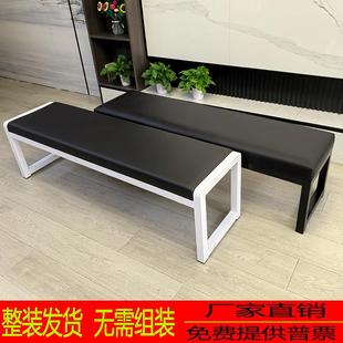 软包长凳沙发凳浴室更衣凳换鞋凳软包长条凳子服装店健身房休息凳