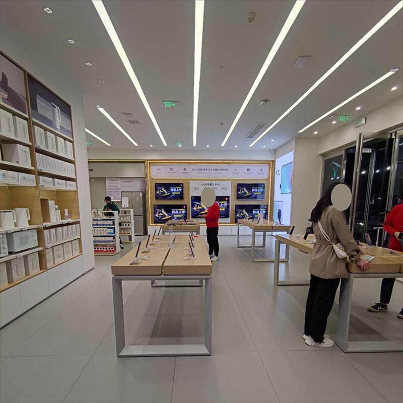 小米体验台货架展示架陈列置物靠墙储物边柜收银中岛台手机配件柜