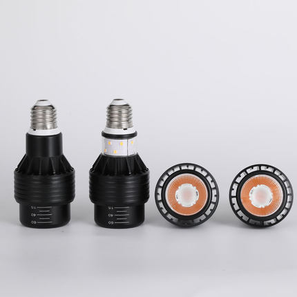 LED调焦E螺口高显指餐饮聚光侧发光灯泡饭厅火锅店变焦