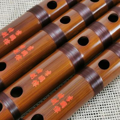千叶华章李国伟特制生漆竹笛初学正式学习推荐音准耐用